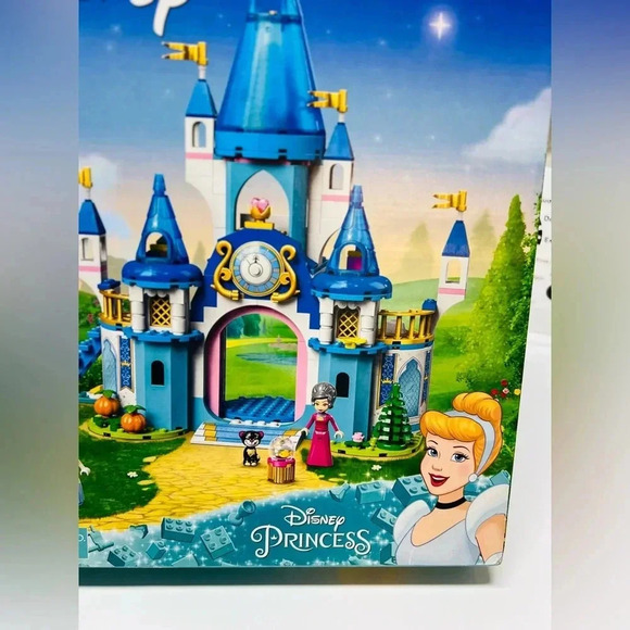 LEGO Disney Princess Cinderella and Prince Charming's Castle 43206 Doll House, - Picture 5 of 5